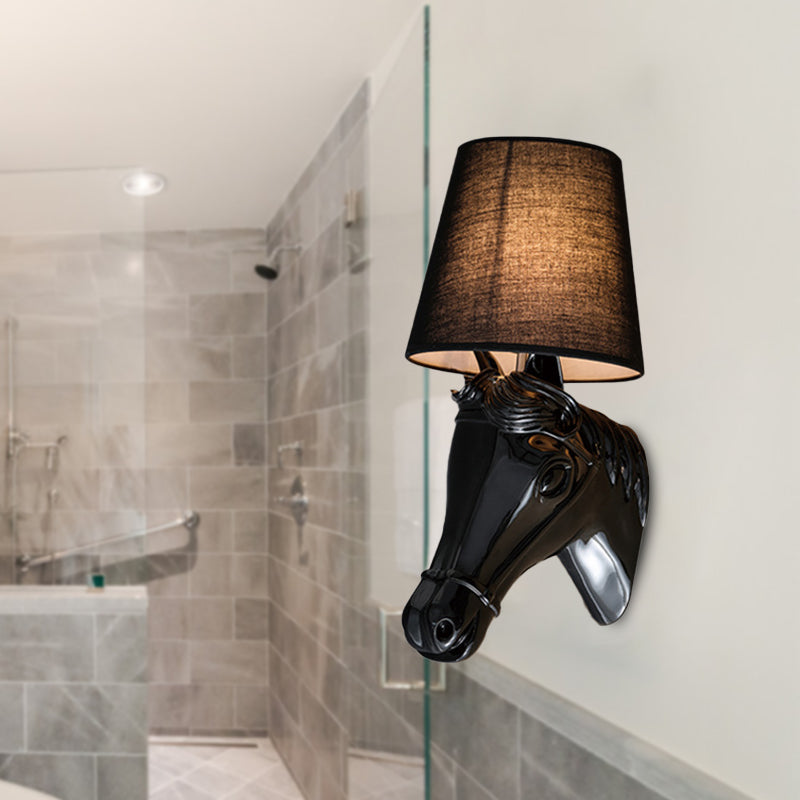 Galloping Horse Wall Light